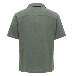 Chemise Kaki Homme Only & Sons Strev vue 0