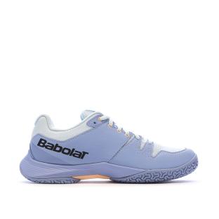 Chaussures de Badminton Bleu Femme Babolat Shadow Team 2 vue 2