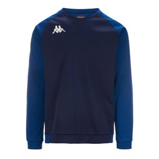 Sweat D'entrainement Marine Homme Kappa Parme pas cher