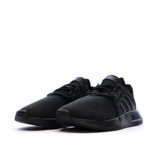 Baskets Noires Garçon Adidas BY9886 vue 0