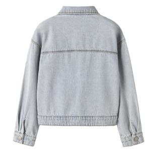 Veste en Jean Bleu Fille Name It Mila vue 2
