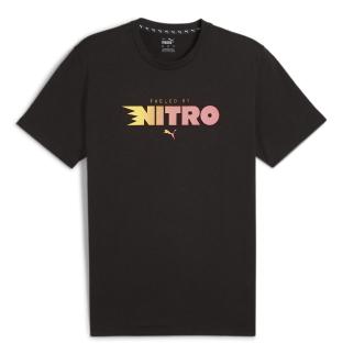 T-Shirt Noir/Orange Homme Puma Graphic pas cher