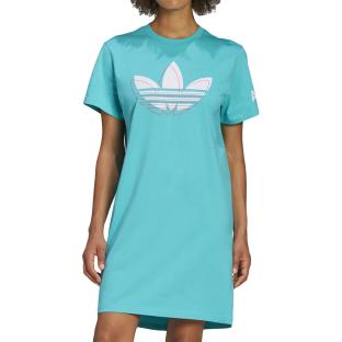 Robe Turquoise Femme Adidas HE2216 pas cher