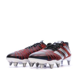 Zapatillas de rugby negras/rojas Adidas Kakari Z.1 SG ver 0