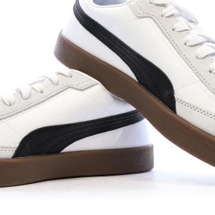 Baskets Blanches/Noir Homme Puma Club Ii Era vue 8