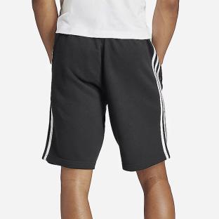 Short Noir Homme Adidas 3-stripe vue 0