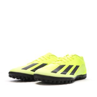 Chaussures de foot Jaunes Homme Adidas X Crazyfast Club TF vue 6