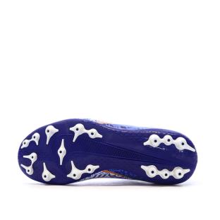 Chaussures de Football Bleues Nike Jr Zoom Superfly 9 Acad MDS AG vue 5