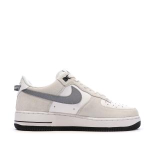 Baskets Blanc/Gris Homme Nike Air Force 1 '07 Lv8 vue 0
