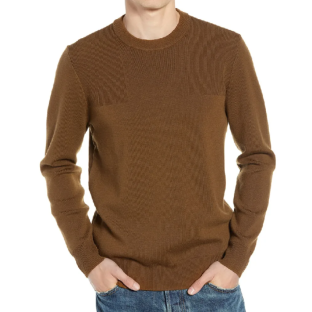 Pull Marron Homme Lacoste Renaissance pas cher
