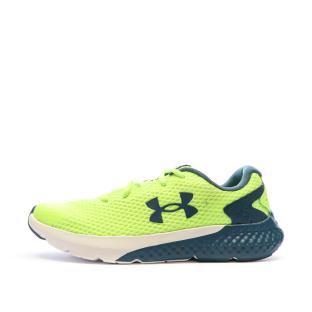 Chaussures de Running Jaune Fluo Femme Under Armour Charged Rogue 3 pas cher