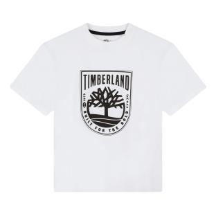 Camiseta blanca para niño Timberland T60291 ver 0