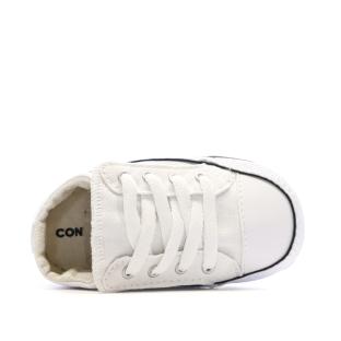 Baskets Blanches Bébé Converse Cribster vue 4