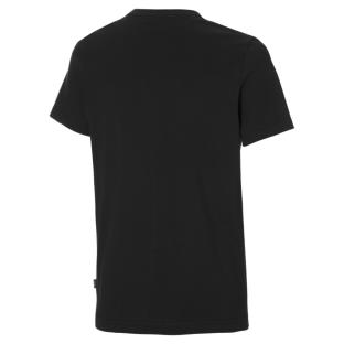 T-shirt Noir Garçon Puma Blank vue 2