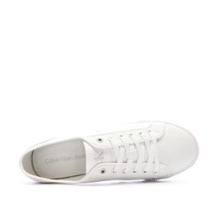 Baskets Blanches Homme Calvin Klein Jeans Ess Vulc Low vue 4