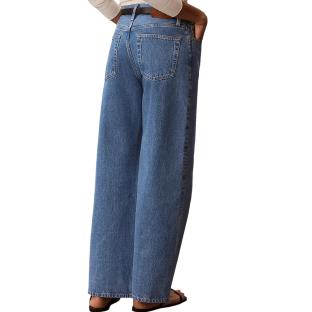 Vaqueros anchos azules para mujer de Calvin Klein «The Wide Radio» ver 0