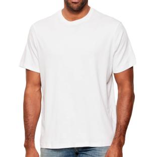 T-Shirt Blanc Homme Calvin Klein Jeans Supima vue 0