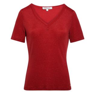 T-shirt Rouge Femme Morgan Diwis vue 0