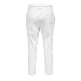 Pantalon Blanc Homme ONLY & SONS Cot Lin vue 2