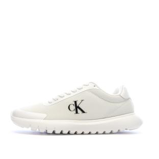 Baskets Blanches Femme Calvin Klein Jeans 3 Eva pas cher