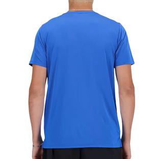 T-shirt Bleu Homme New Balance Run 22 vue 2