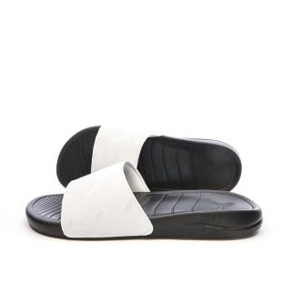 Claquettes Blanche/Noire Homme Puma Popcat 20 pas cher