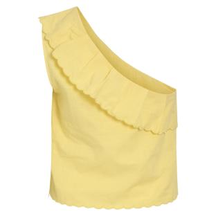 Débardeur Jaune Femme Vila Fernanda vue 0