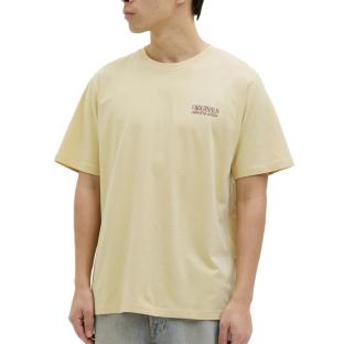 T-shirt Jaune Homme Jack & Jones 12276717 pas cher