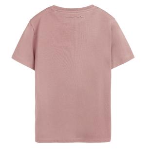 T-Shirt Rose Garçon Teddy Smith Evant vue 0