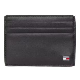 Portefeuille Noir Homme Tommy Hilfiger Eton pas cher