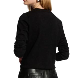 Pull Noir Femme Morgan Mdixie vue 2