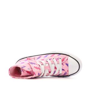 Baskets Roses Fille Converse All Star Electric Bolt vue 4