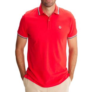 Polo Rouge Homme TBS Yvane pas cher