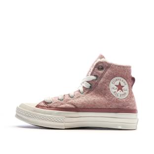 Baskets Roses Femme Converse Chuck 70 High Top pas cher
