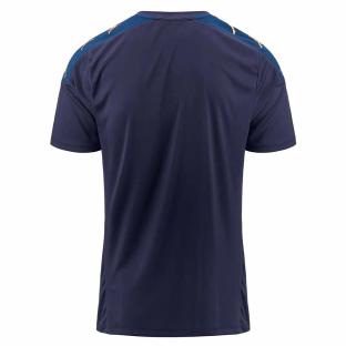 Maillot de Sport Marine/Jaune Junior Kappa Gianto vue 2