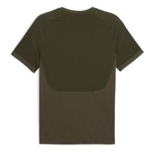 Puma Formknitsl Herren-T-Shirt in Khaki Ansicht 0