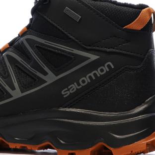 Chaussures de Randonnée Apres Ski Noir/Orange Homme Salomon Shoes Cruzano 3 Mid Gtx vue 7