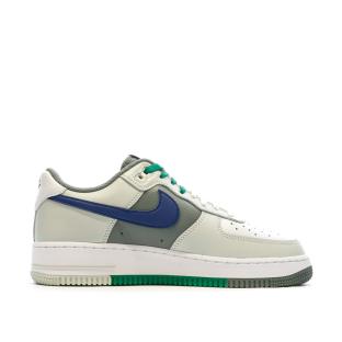 Nike Air Force 1 Men's White/Green/Navy Sneakers Photo of the Espace des Marques %store% store - view of %key%