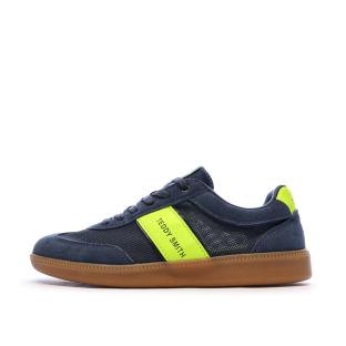Baskets Marine/Jaune Homme Teddy Smith Z.Serr vue 0