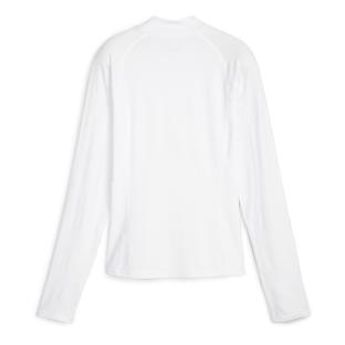 Sweat Blanc Femme Puma Baselayer vue 2