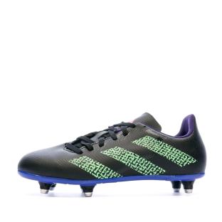 Chaussures de rugby Noires Garçon Adidas SG pas cher