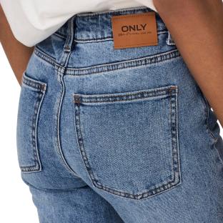 Jean Droit Bleu Femme Only Lemily vue 0