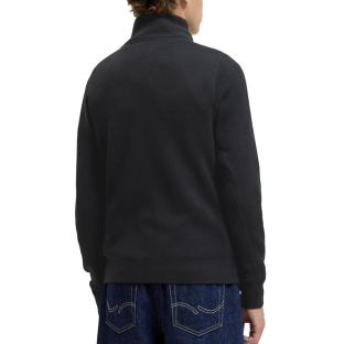 Pull Noir Garçon Jack & Jones Milano vue 0