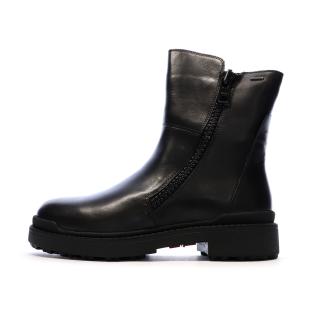 Bottines Noir Femme Geox Nevegal pas cher