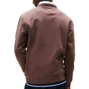 Sweat Marron Homme Tommy Hilfiger Linear Crew vue 0