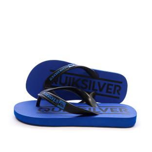 Tongs Bleu/Noir Garçon Quiksilver Java pas cher