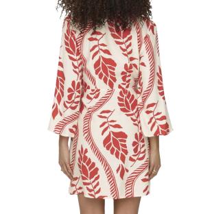 Robe Blanc/Rouge Femme JDY Pepper vue 2