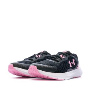 Chaussures de Sport Noir/Rose Femme Under Armour Surge 3 vue 6