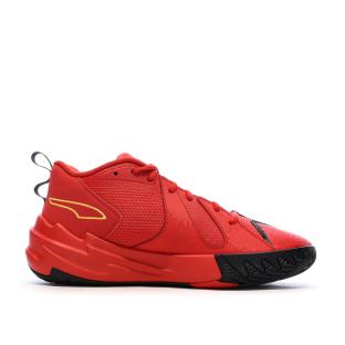 Chaussures de Basketball Rouges Homme Puma Scoot Zeros Retro vue 2