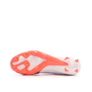 Chaussures de Foot Blanc/Rose Homme Puma Ultra Match+ LL FG/AG vue 5